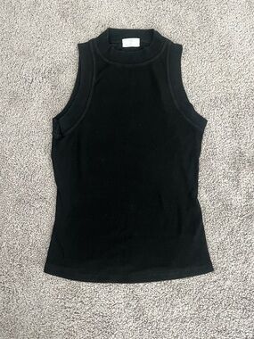 t.la Blank Ribbed Tank